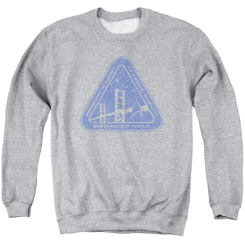 Star Trek Starfleet Academy San Francisco Patch Distressed Crewneck Sweatshirt