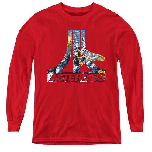 Asteroids Atari Youth Long Sleeve T-Shirt