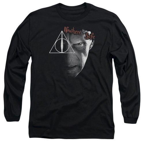 Harry Potter Nowhere Is Safe Long Sleeve T-Shirt