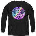Wonder Woman Unicorn Galaxy Logo Youth Long Sleeve T-Shirt