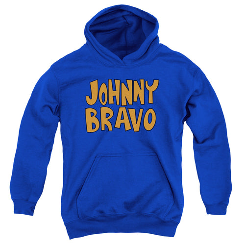 Johnny Bravo Jb Logo Youth Hoodie