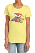 Dubble Bubble Rolling Tongue Womens T-Shirt