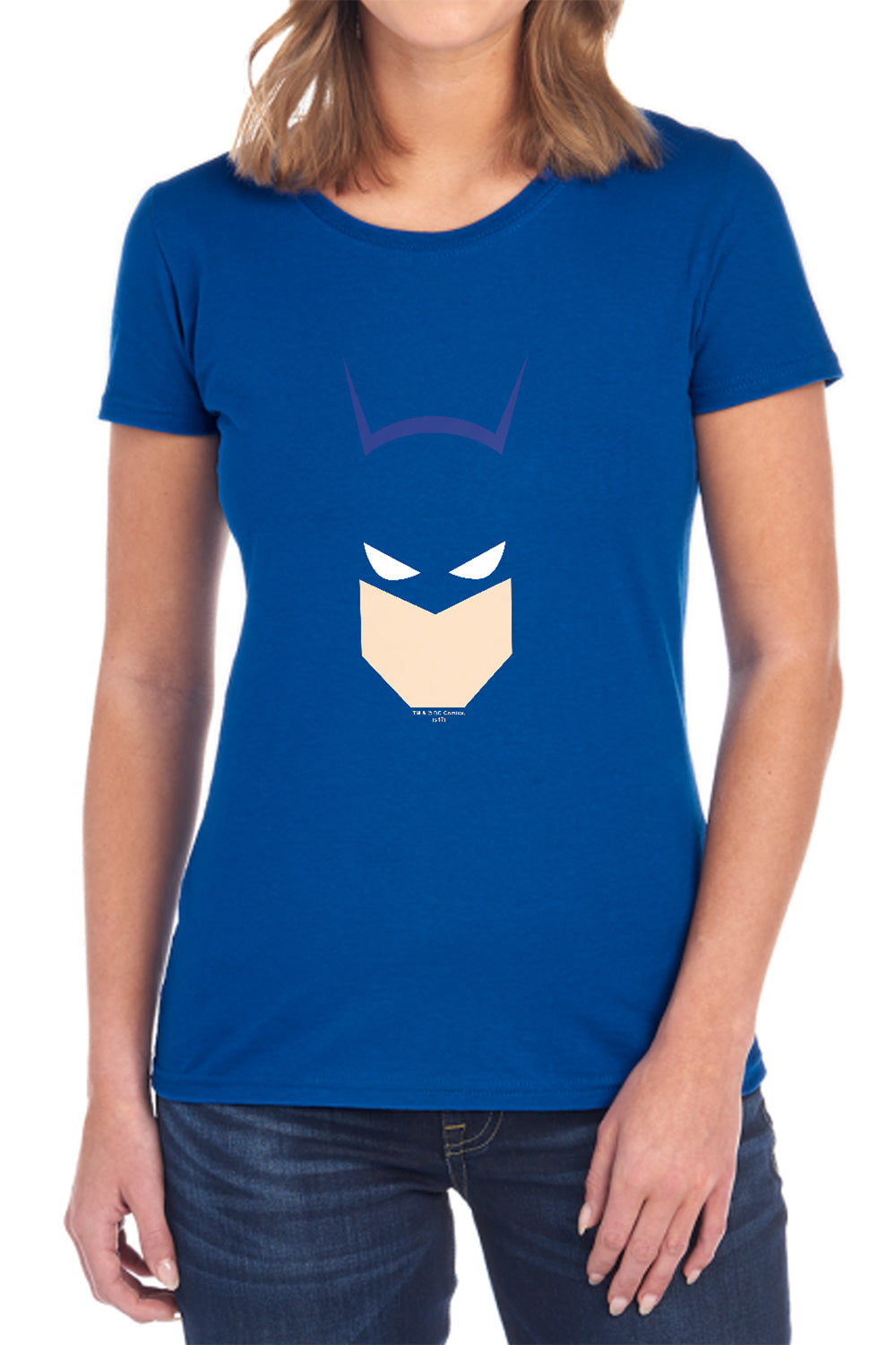 Batman  Bat Head Womens T-Shirt