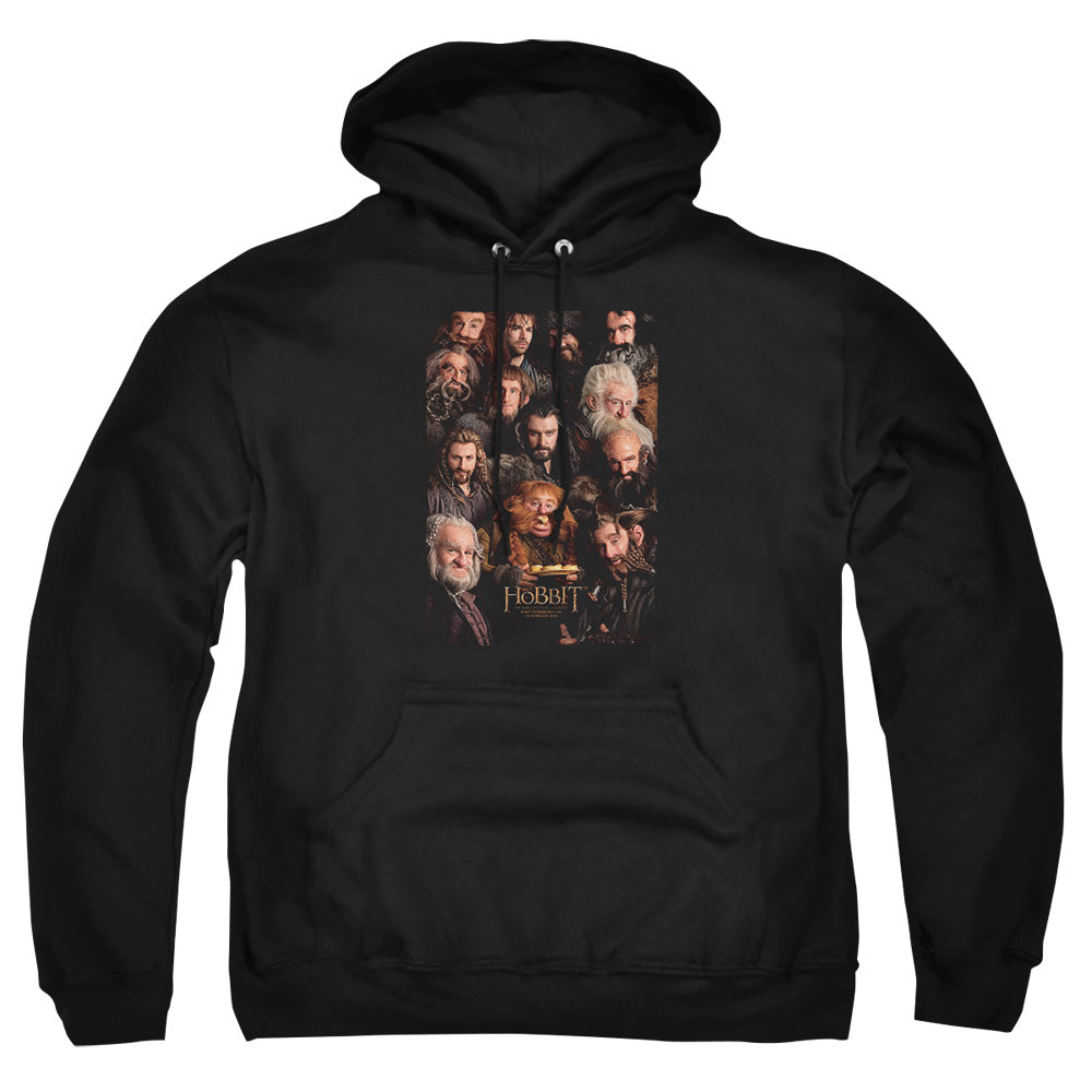 The Hobbit Dwarves Poster Pullover Hoodie