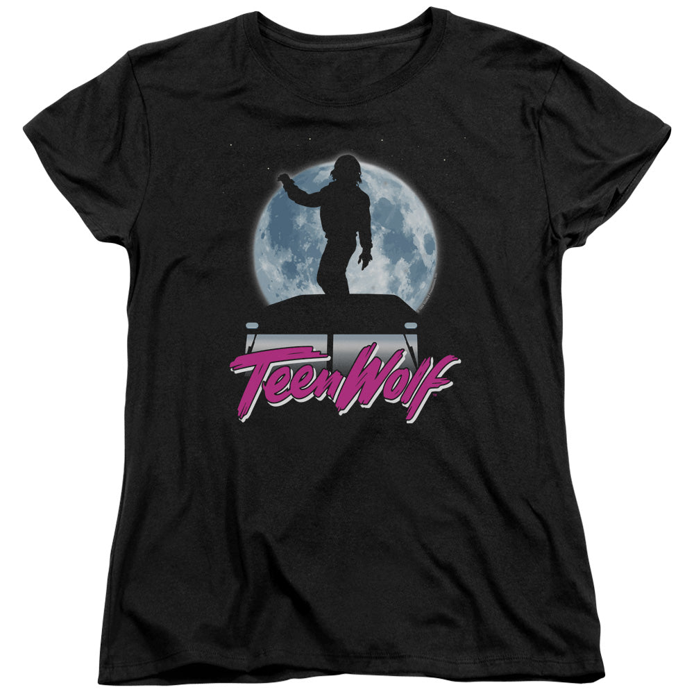 Teen Wolf Moonlight Surf Womens T-Shirt