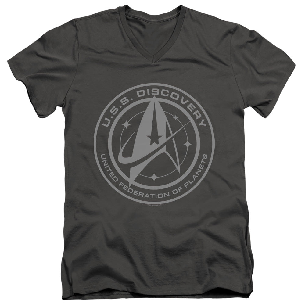Star Trek Discovery Crest V-Neck T-Shirt