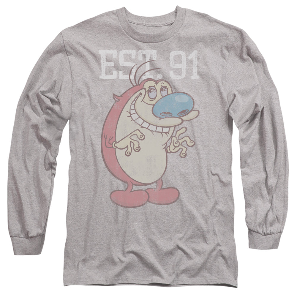 Ren and Stimpy Stimpy Est. 91 Long Sleeve T-Shirt