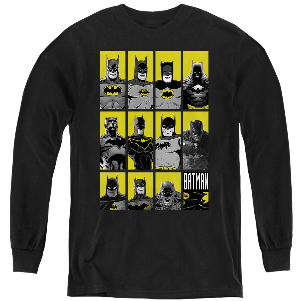Batman 80 Years Batmen Youth Long Sleeve T-Shirt