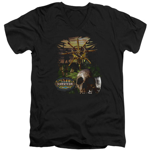Survivor Jungle V-Neck T-Shirt