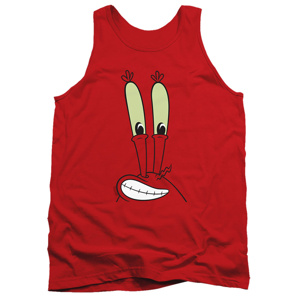 Spongebob Squarepants Mr. Krabs Smile Face Tank Top