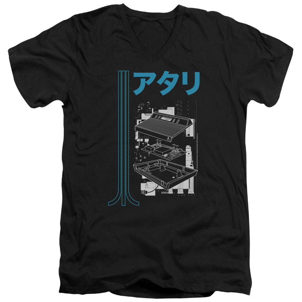 Atari Schematic V-Neck T-Shirt