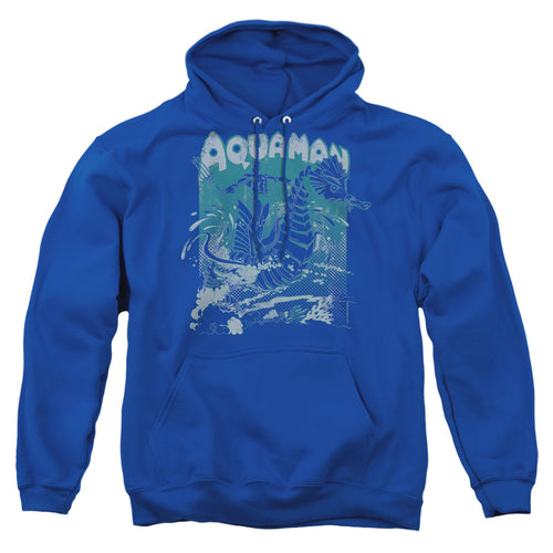 Aquaman Catch A Wave Pullover Hoodie