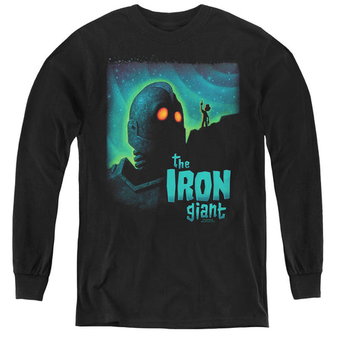 The Iron Giant Look to the Stars Youth Long Sleeve T-Shirt