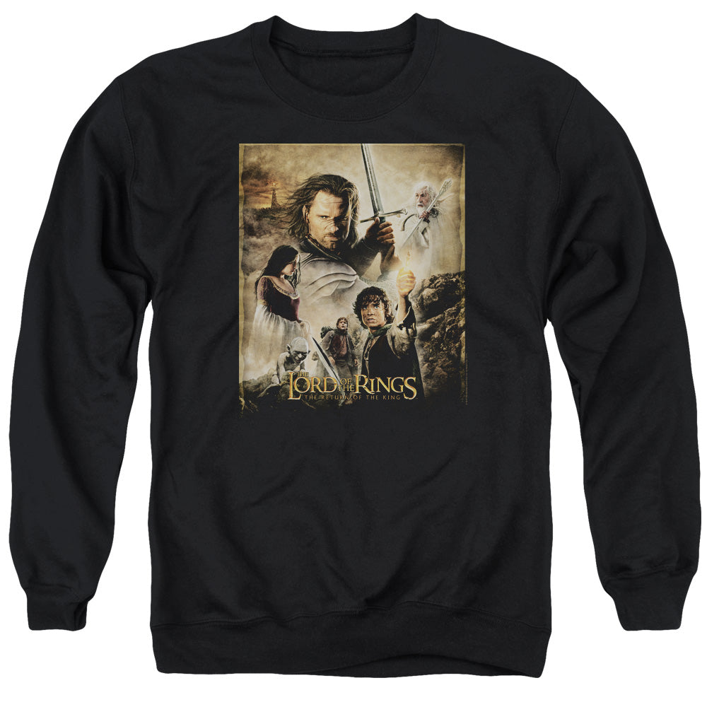 Lord of the Rings Return of the King Poster Crewneck Sweatshirt
