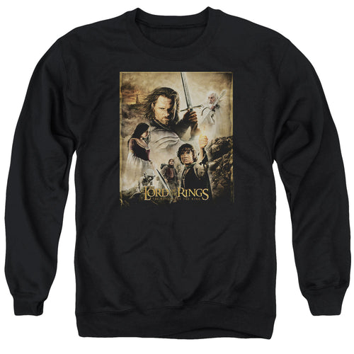 Lord of the Rings Return of the King Poster Crewneck Sweatshirt