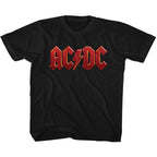 AC/DC Distressed Red Youth/Toddler T-Shirt