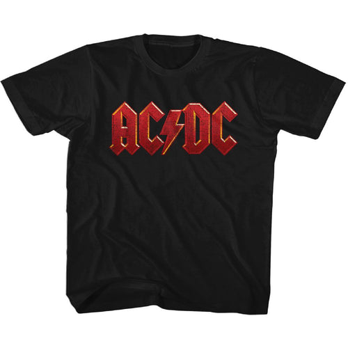 AC/DC Distressed Red Youth/Toddler T-Shirt