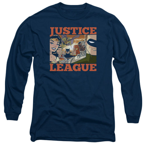 Justice League New Dawn Group Long Sleeve T-Shirt