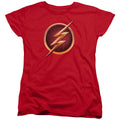 The Flash Chest Logo Womens T-Shirt