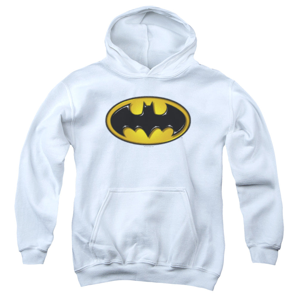 Batman Airbrush Bat Symbol Youth Hoodie