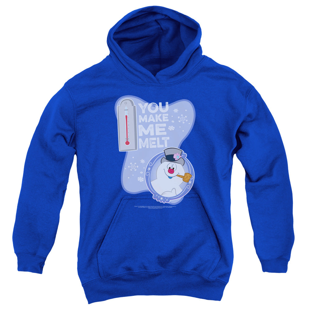 Frosty the Snowman Melt Youth Hoodie