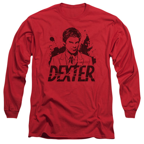 Dexter Splatter Dex Long Sleeve T-Shirt