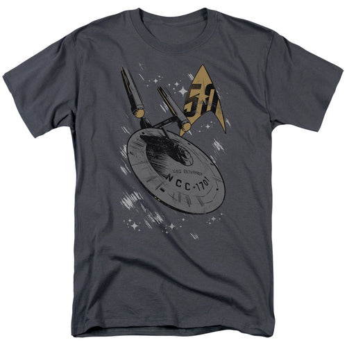 Star Trek Enterprise Dash 50th T-Shirt