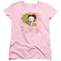 Betty Boop Peace Love and Boop Womens T-Shirt