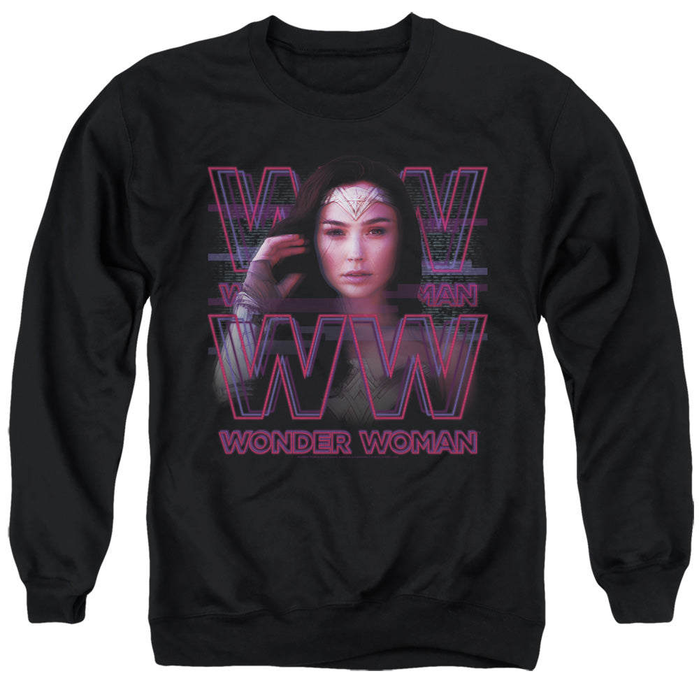 Wonder Woman 1984 Vaporwave Crewneck Sweatshirt