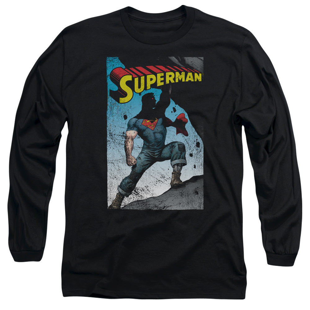 Superman Alternate Long Sleeve T-Shirt