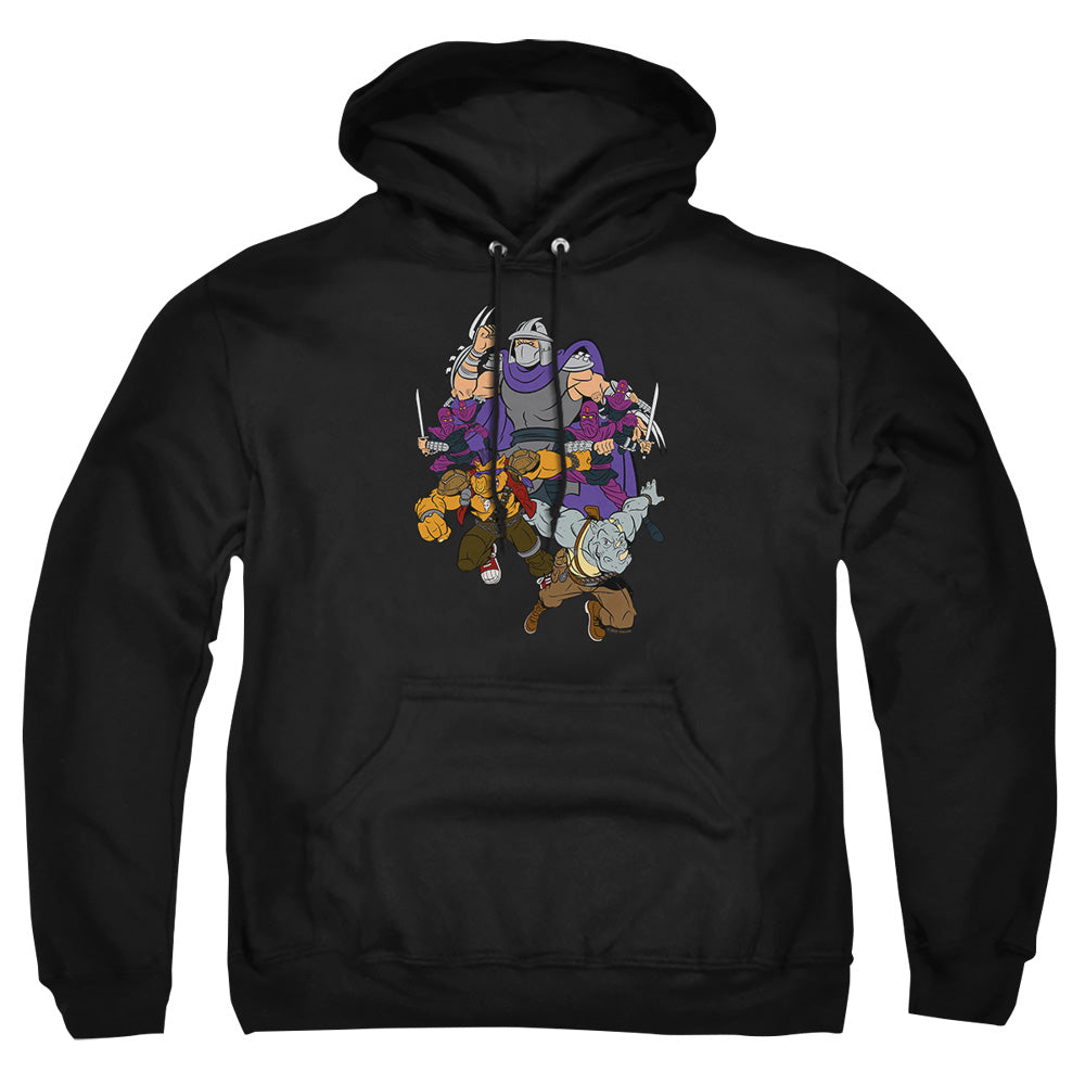 Teenage Mutant Ninja Turtles Shredder and Foot Clan Pullover Hoodie