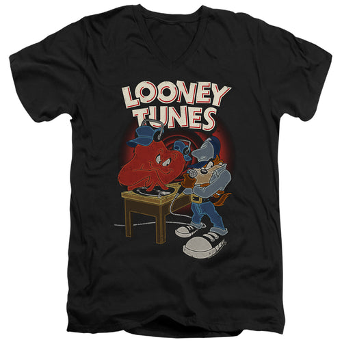 Looney Tunes Dj Looney Tunes V-Neck T-Shirt
