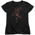 Justice League Neon Flash Womens T-Shirt