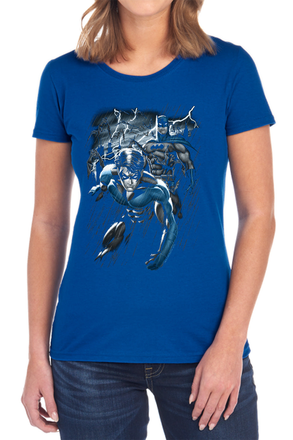 Batman Dynamic Duo Womens T-Shirt