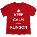 Star Trek Keep Calm and Klingon Youth/Toddler T-Shirt