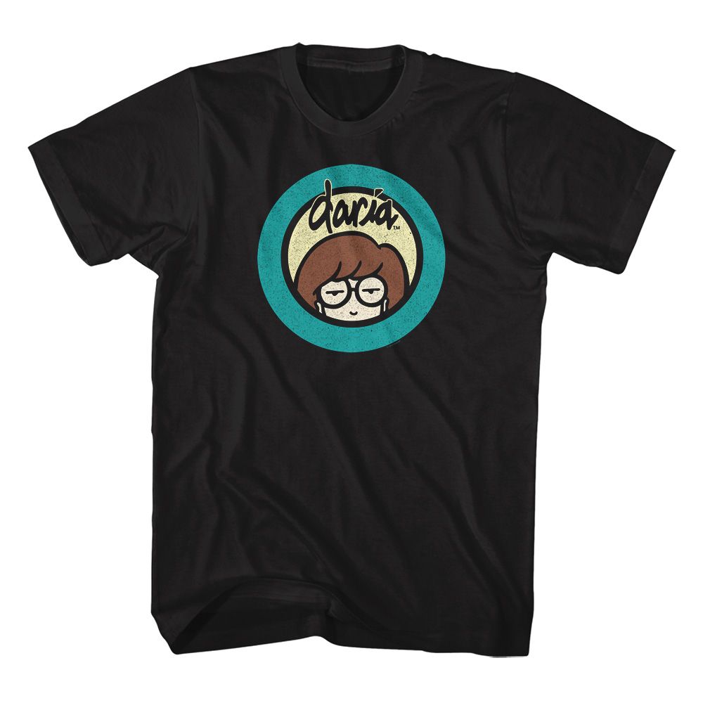 Daria Logo MTV t-shirt in black