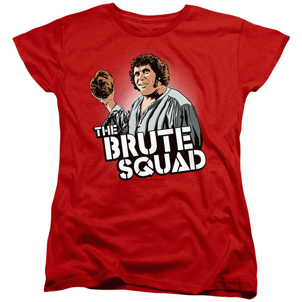 The Princess Bride Brute Squad Red Womens T-Shirt