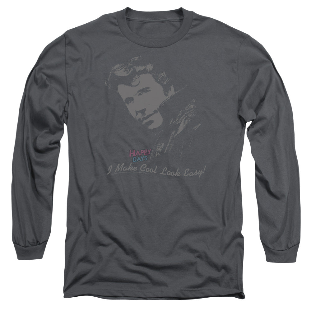 Happy Days Cool Fonz Long Sleeve T-Shirt