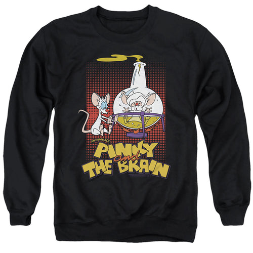 Pinky and the Brain Lab Flask Crewneck Sweatshirt