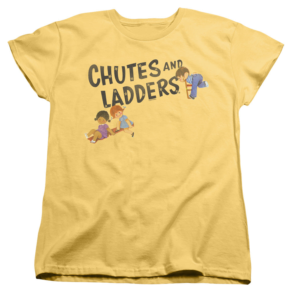 Chutes and Ladders Classic Logo Womens T-Shirt