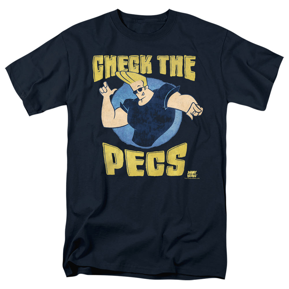 Johnny Bravo Check The Pects T-Shirt
