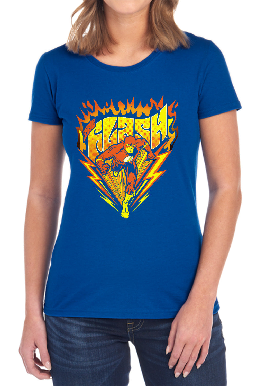 The Flash Blazing Speed Womens T-Shirt
