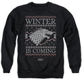 Game of Thrones Winter Is Coming Ugly Christmas Crewneck Sweatshirt