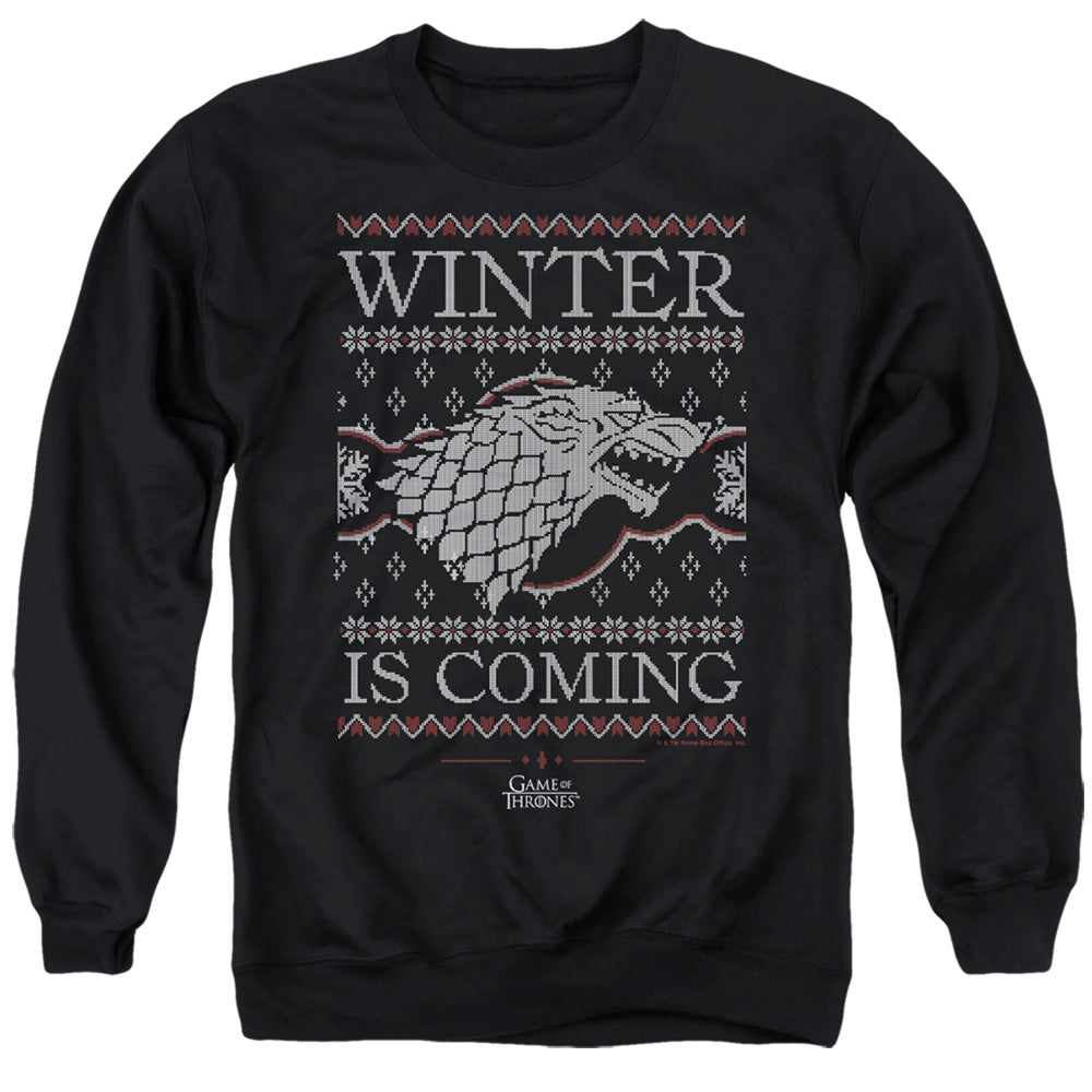 Game of Thrones Winter Is Coming Ugly Christmas Crewneck Sweatshirt