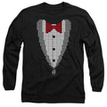 Big Bang Theory Pixelated Tux Long Sleeve T-Shirt