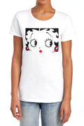 Betty Boop Close Up Womens T-Shirt
