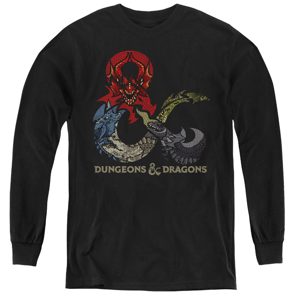 Dungeons & Dragons Dragons in Dragons Youth Long Sleeve T-Shirt