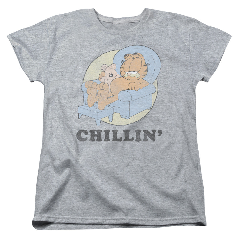 Garfield Chillin Womens T-Shirt