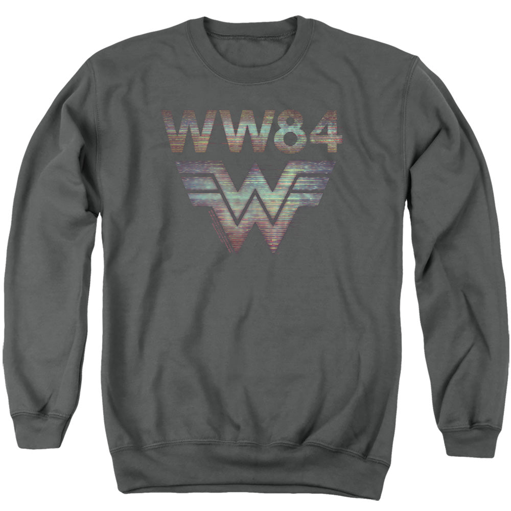 Wonder Woman 1984 Static TV Lines Crewneck Sweatshirt