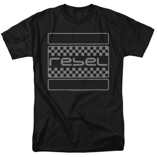Honda Rebel Checkers Grey T-Shirt